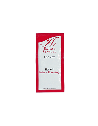 EXTASE SENSUAL - HUILE STIMULANTE DE FRAISE 10 ML 2 