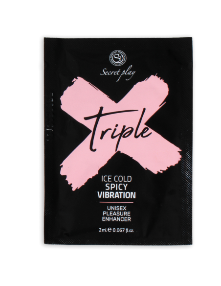 SECRETPLAY - SINGLE DOSE TRIPLE X PLEASURE INTENSIFIER 1 