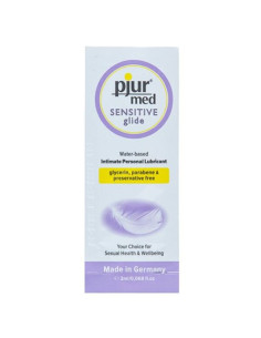 PJUR - MED LUBRIFIANT BASE EAU SENSITIVE GLIDE 2 ML 1 