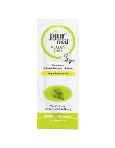 PJUR - MED VEGAN GLIDE LUBRIFICANTE A BASE ACQUA 2 ML 1 