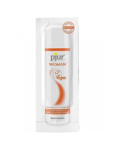 PJUR - WOMAN LUBRIFICANTE VEGANO A BASE ACQUA 2 ML 1 