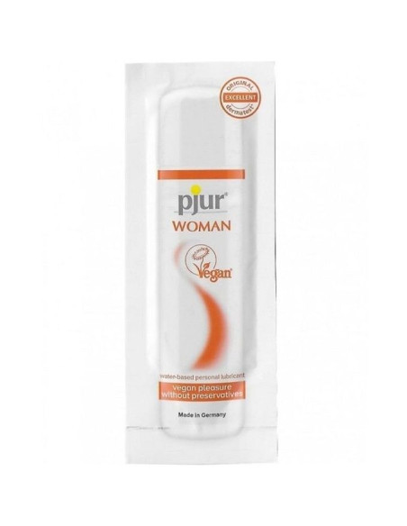 PJUR - WOMAN LUBRIFIANT VEGAN BASE EAU 2 ML 1 