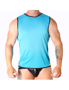 MACHO - T-SHIRT BLEU L/XL 6 