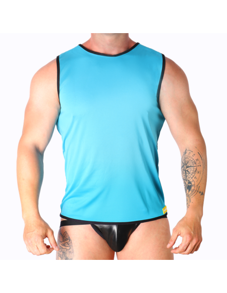 MACHO - BLUE T-SHIRT L/XL 6 