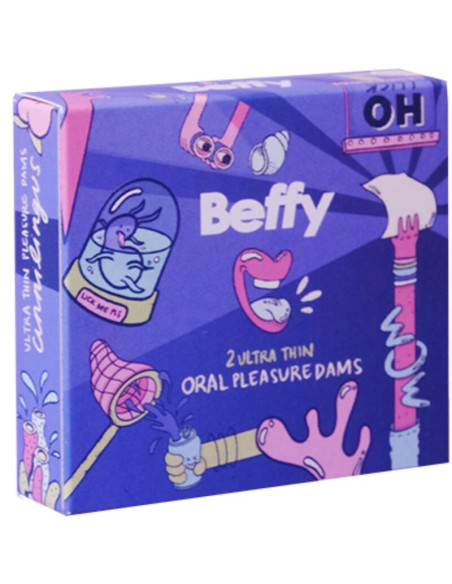 BEFFY - PRÉSERVATIF POUR LE SEXE ORAL 2 