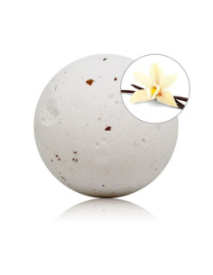 TALOKA - VANILLA SCENTED BATH BOMB WITH ROSE PETALS 1 