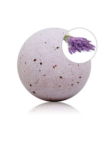 TALOKA - LAVENDER SCENTED BATH BOMB WITH ROSE PETALS 1 