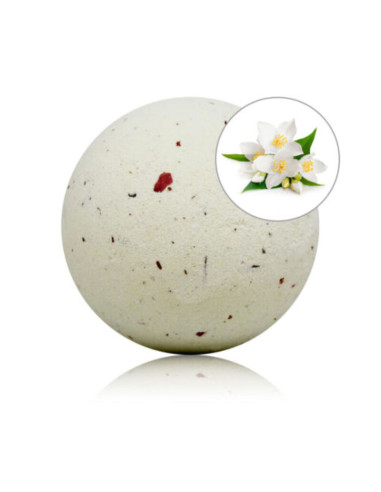 TALOKA - JASMINE SCENTED BATH BOMB WITH ROSE PETALS 1 