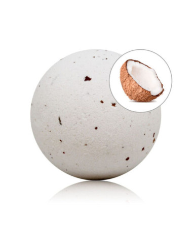 TALOKA - COCONUT SCENTED BATH BOMB WITH ROSE PETALS 1 