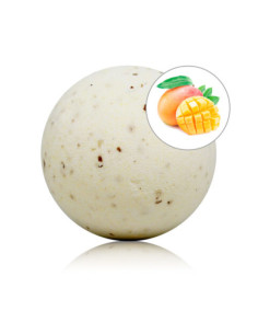 TALOKA - MANGO SCENTED BATH BOMB WITH ROSE PETALS 1 