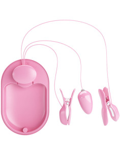 PRETTY LOVE - SURPRISE BOX PINK ELECTRO STIMULATION TWEEZERS 8 