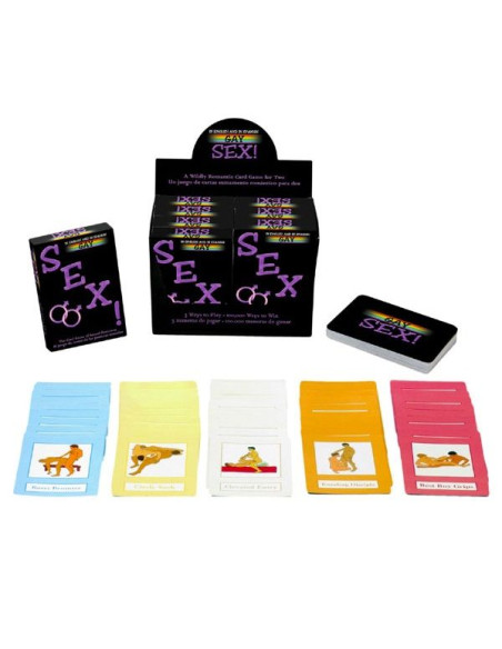 KHEPER GAMES - NAIPES DE SEXO GAY, JEU DE CARTES GAY ES / FR 2 