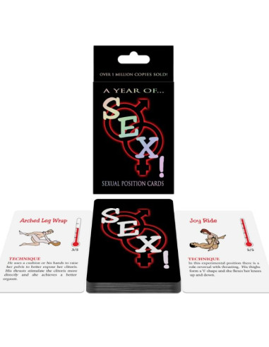 KHEPER GAMES - SEXUAL POSITION CARDS A YEAR OF...SEX! 1 