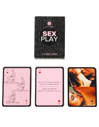 SECRETPLAY - CARTE DA GIOCO SEX PLAY (ES/EN) 1 