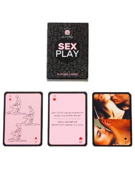 SECRETPLAY - CARTES À JOUER SEX PLAY (ES/EN) 1 