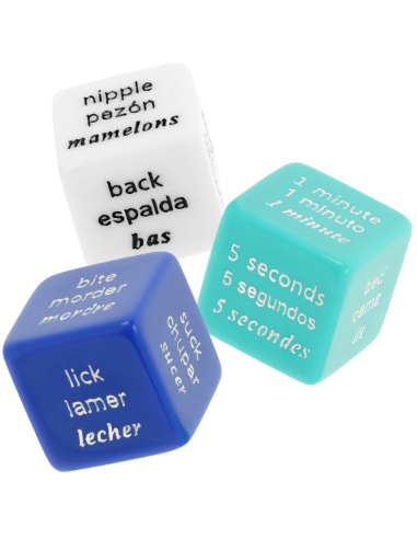 WATERFEEL - EROTIC DICE GAME ES/FR/EN 3 