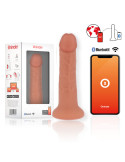 ONINDER - SMALL BOGOTÁ VIBRATOR DILDO 9 SPEEDS NATURAL 17.5 CM -O- 4 CM - FREE APP 8 