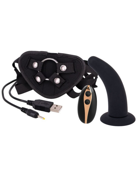 SEVEN CREATIONS - STRAP ON HARNESS WITH DILDO 125 CM 2 