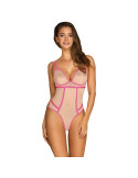 OBSESSIVE - NUDELIA TEDDY - PINK S/M 4 