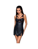 PASSION - LOONA CHEMISE ECOLOGICAL LEATHER L/XL 4 