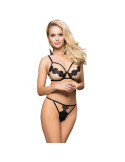 SUBBLIME - SET DUE PEZZI REGGISENO E PERIZOMA S/M 6 