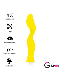 G-SPOT - GAVYN G-SPOT VIBRATOR YELLOW 6 