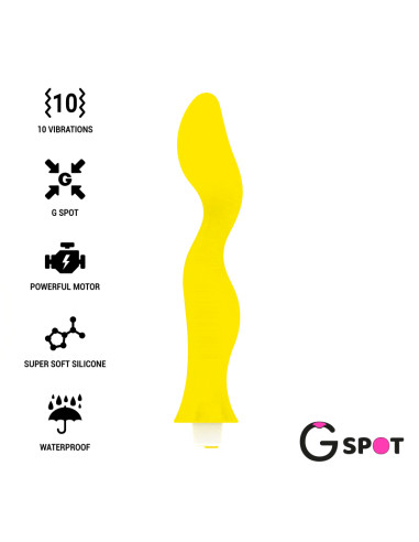 G-SPOT - GAVYN G-SPOT VIBRATOR GELB 6 