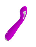 PRETTY LOVE - HECTOR RECHARGEABLE ELECTROSHOCK VIBRATOR WATERPROOF PURPLE 8 