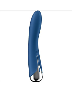 SATISFYER - SPINNING VIBE 1 G-SPOT BLUE ROTATOR VIBRATOR 7 