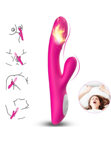 ARMONY - VIBRATEUR SPARK EFFET CHALEUR FUCHSIA 5 