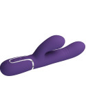 PRETTY LOVE - VIBRATEUR MULTIFONCTION G-SPOT VIOLET 4 