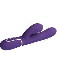 PRETTY LOVE - VIBRATEUR MULTIFONCTION G-SPOT VIOLET 4 