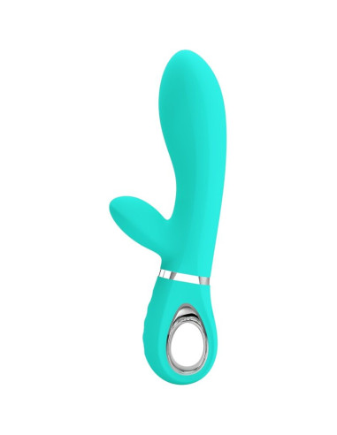 PRETTY LOVE - THOMAS MULTIFUNCTION G-SPOT VIBRATOR AQUA GREEN 9 