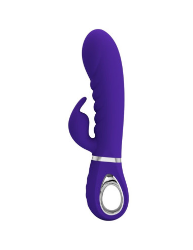 PRETTY LOVE - VIBRATORE MULTIFUNZIONE G-SPOT PRESCOTT VIOLA 9 