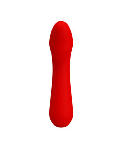 PRETTY LOVE - CETUS RECHARGEABLE VIBRATOR RED 9 