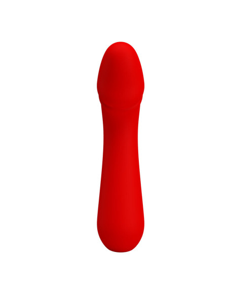 PRETTY LOVE - VIBRATEUR RECHARGEABLE CETUS ROUGE 9 