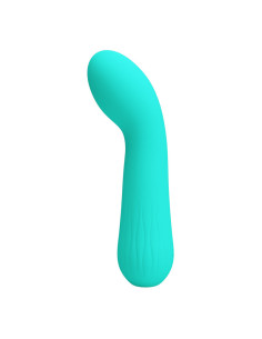 PRETTY LOVE - VIBRATEUR RECHARGEABLE FAUN VERT AQUA 9 