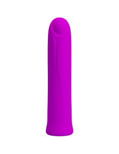 PRETTY LOVE - VIBRATORE CURTIS MINI SUPER POWER 12 VIBRAZIONI IN SILICONE VIOLETTO 8 