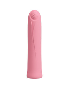 PRETTY LOVE - CURTIS MINI SUPER POWER VIBRATOR 12 PINK SILICONE VIBRATIONS 8 