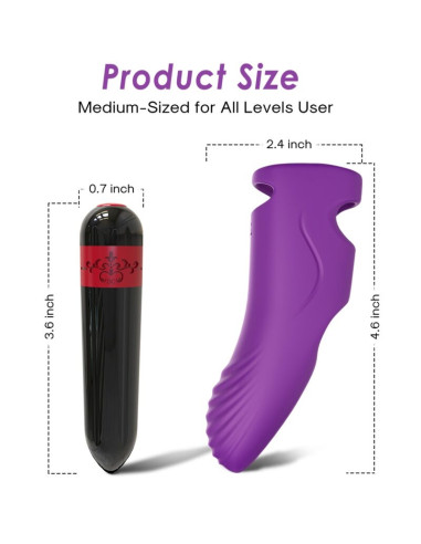 ARMONY - AURORA VIBRATEUR DOIGT VIOLET 4 