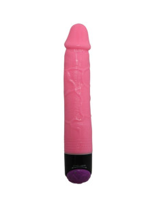 BAILE - COLORFUL SEX REALISTIC VIBRATOR PINK 23 CM 8 