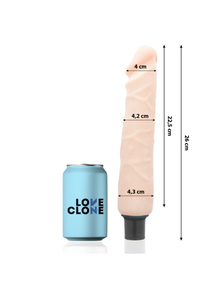 LOVECLONE - JANSEN SELF LUBRICATION VIBRATOR 26 CM -O- 4.2 CM 5 