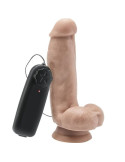 GET REAL - DILDO 12 CM WITH BALLS VIBRATOR SKIN 2 