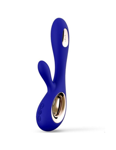 LELO - SORAYA WAVE VIBRATEUR RABBIT BLEU NUIT 4 