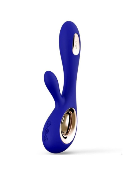 LELO - SORAYA WAVE VIBRATOR RABBIT MIDNIGHT BLUE 4 