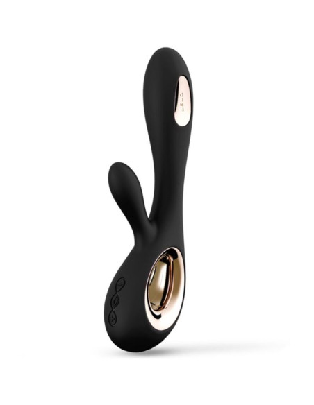 LELO - SORAYA WAVE VIBRATOR RABBIT BLACK 4 