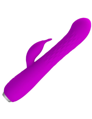 PRETTY LOVE - MOLLY VIBRATOR WITH RECHARGEABLE ROTATION 10 