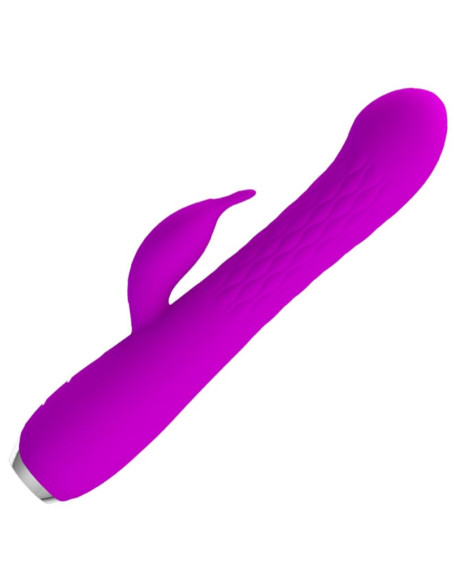 PRETTY LOVE - VIBRATEUR MOLLY AVEC ROTATION RECHARGEABLE 10 