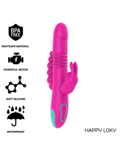 HAPPY LOKY - DONALD TRIPLE STIMULATION: ANAL, G-SPOT & CLITORAL WATCHME WIRELESS TECHNOLOGY COMPATIBLE 9 