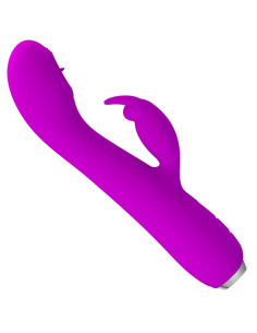 PRETTY LOVE - RACHEL RECHARGEABLE VIBRATOR WITH PURPLE SUCKER 10 